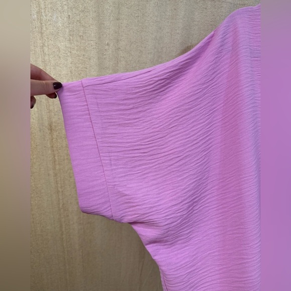 Zenana Purple Oversized Blouse - Picture 3 of 4